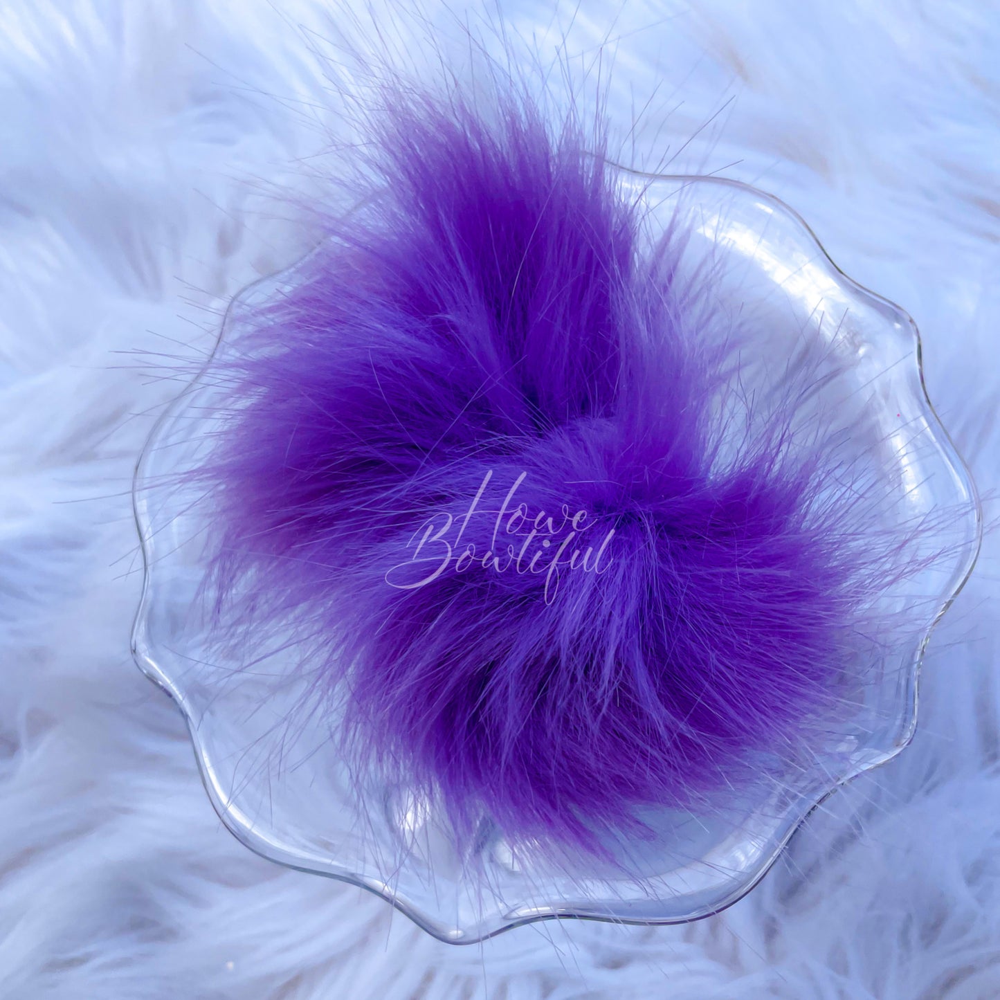 Lavender Poms