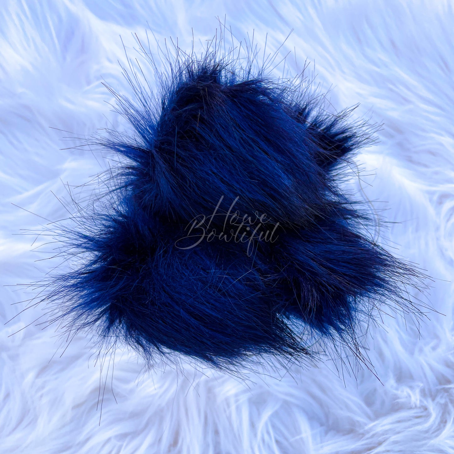Navy Poms