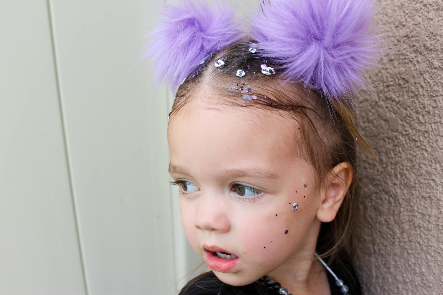 Lavender Poms