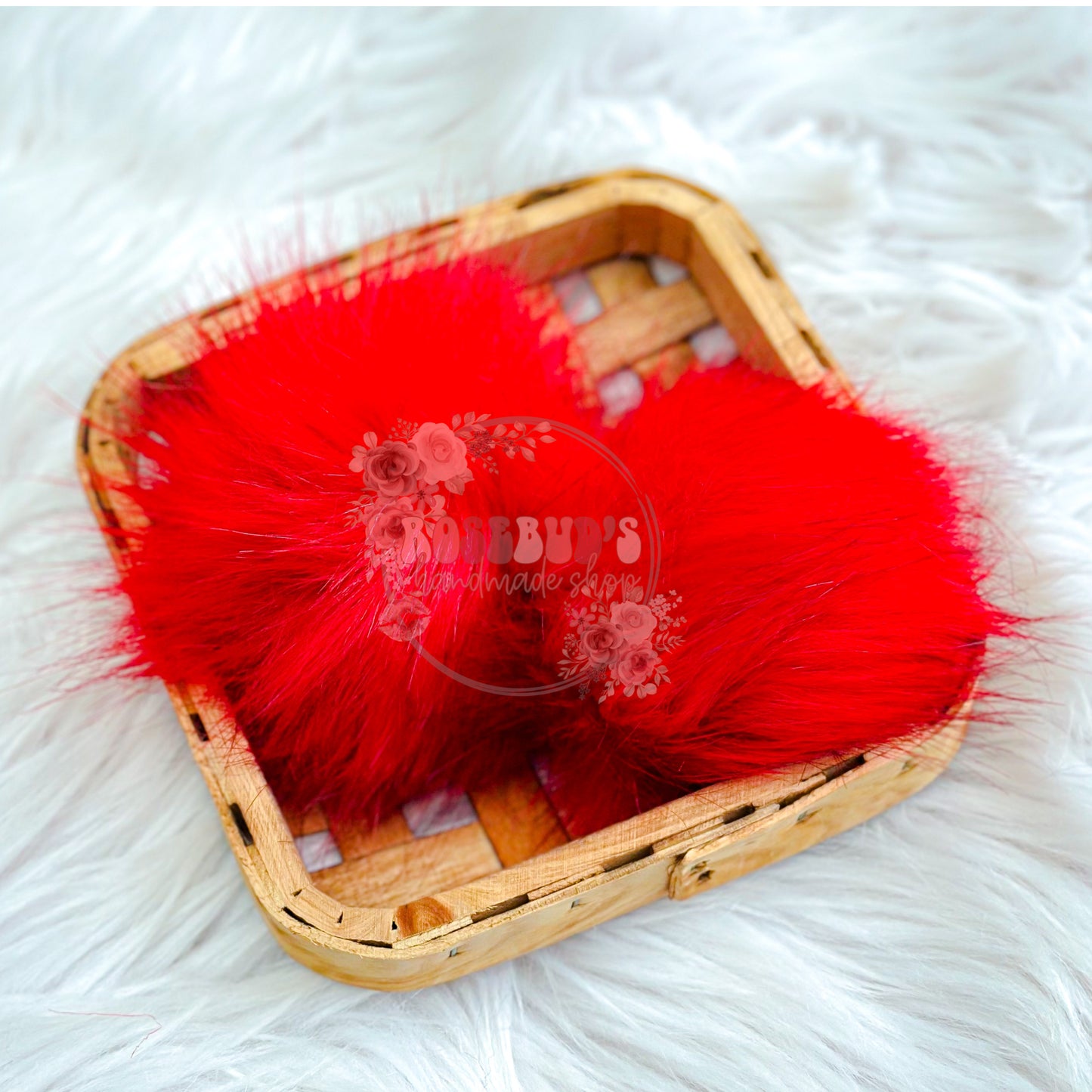 XL Red Poms