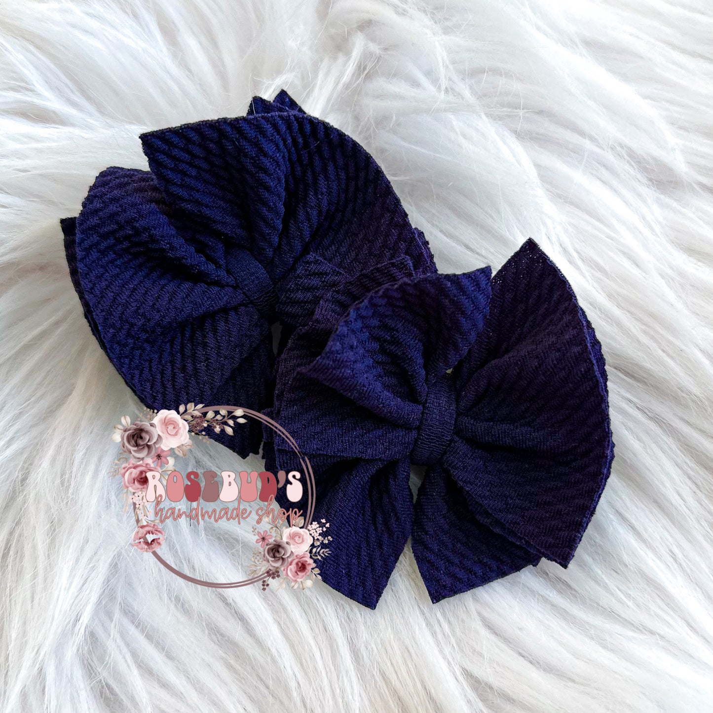 Navy Bow