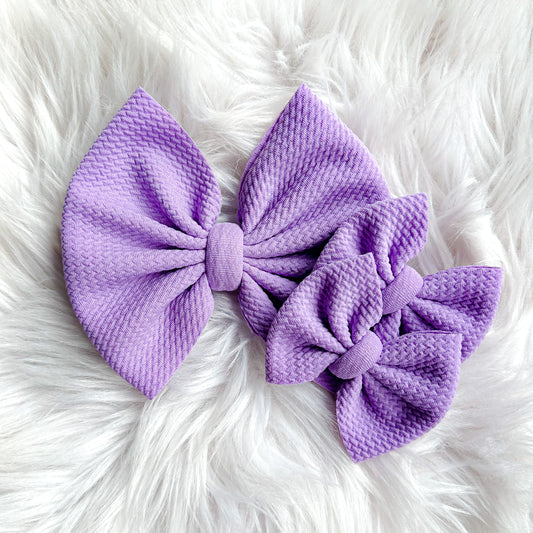 Lilac Bow