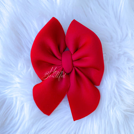 Red Sailor Bow